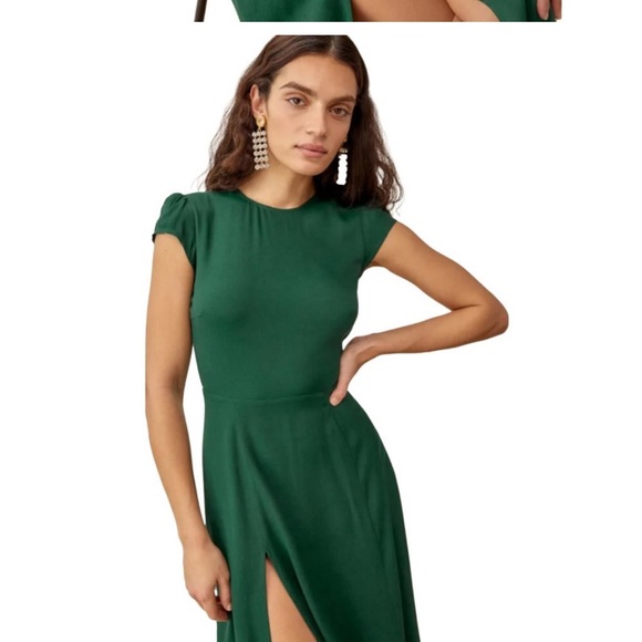 Reformation Dresses & Skirts - Reformation Elegant Green Dress * Garvin